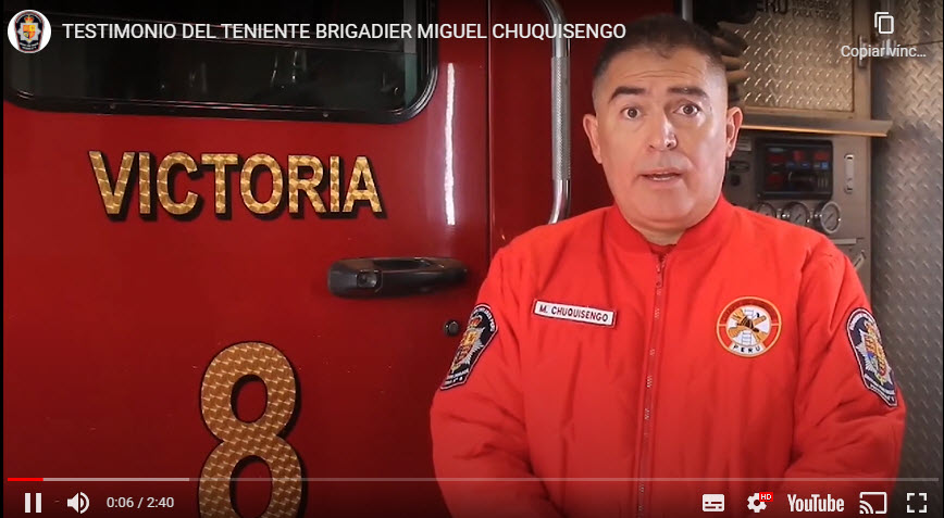 TESTIMONIO DEL TENIENTE BRIGADIER MIGUEL CHUQUISENGO